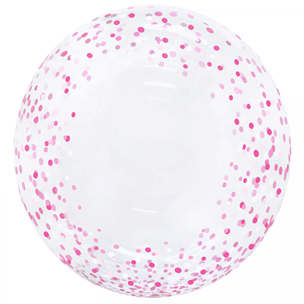 Bubble "Rose" ballon