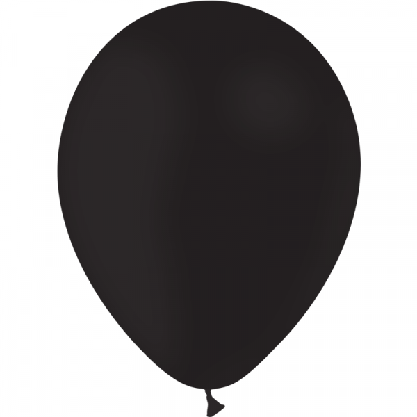 ballon Noir 28 cm